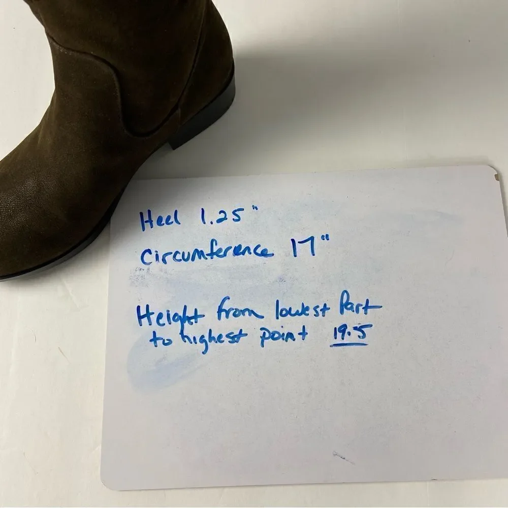 Mia Knee Boots‎ Carsyn Espresso Brown Minimalist Equestrian Boho Riding Boot 7.5